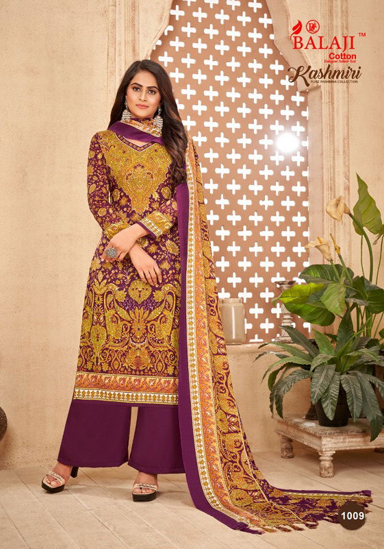 Balaji Kashmiri Casual Wear Pashmina Wholesale Dress Material Collection